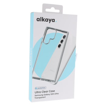 LUCID MagSafe kompatible Schutzhülle für Samsung Galaxy S24 Ultra, Transparent