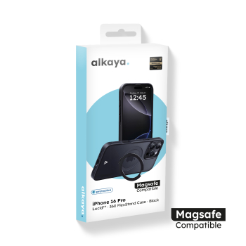 LUCID 360 FlexStand Handy Schutzhülle iPhone 16 Pro